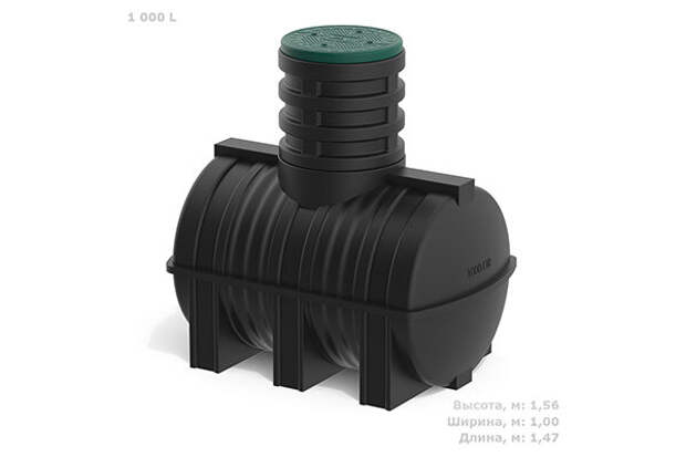 Накопительные баки и емкости подземного расположения