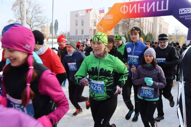 Порядка 500 человек приняли участие в забеге "Я - Патриот" в Туле
