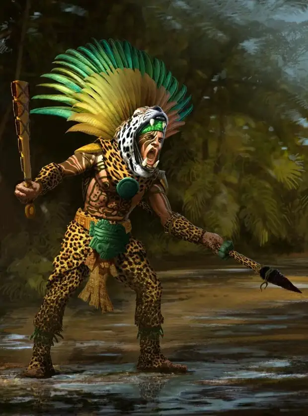 Воины-ягуары и воины-орлы. Военные касты ацтеков