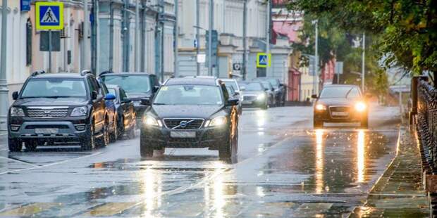 Осадки в Москве. Фото: mos.ru