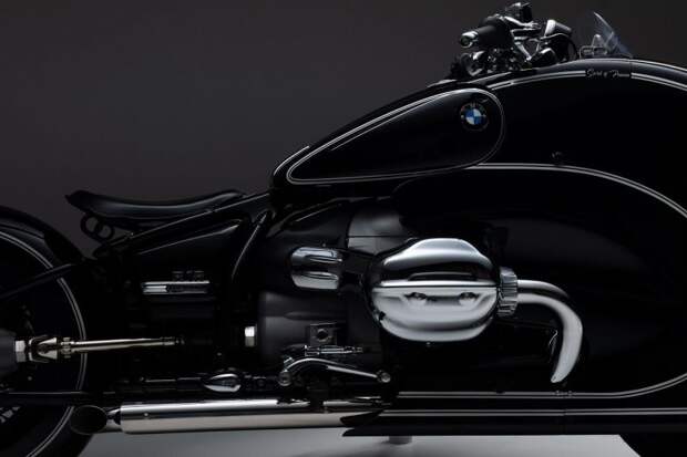 Kingston Custom вручную превратила BMW R18 в кастомный мотоцикл в стиле ар-деко