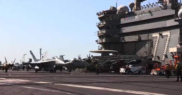 До прихода авианосца «Джордж Буш» в Восточное Средиземноморье - считанные сутки