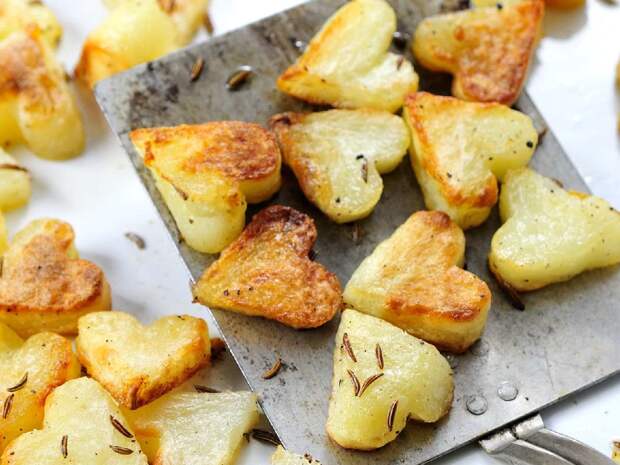 Heart Roasted Potatoes