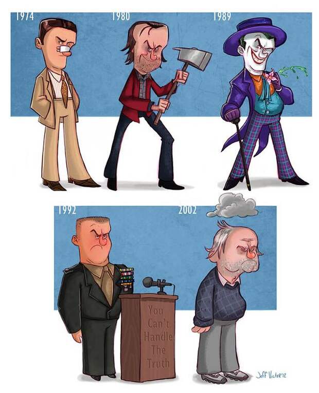 Карикатуры звёзд