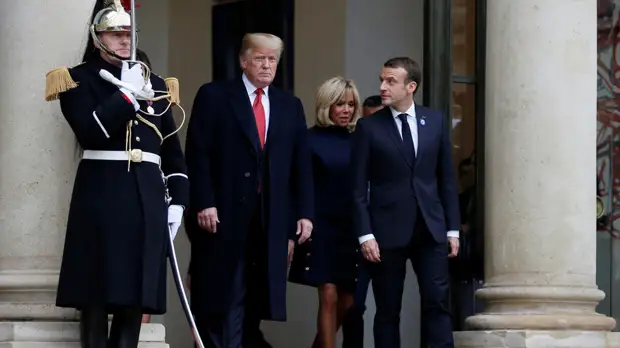 Макрон назвал себя и Трампа аутсайдерами