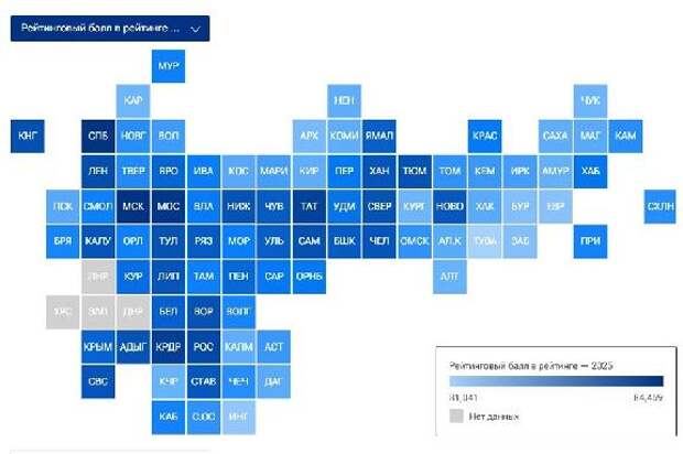 В рейтинге по качеству жизни Тамбовская область оказалась ниже других регионов Черноземья