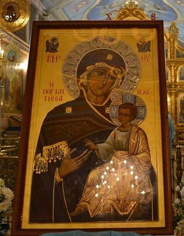 Главная святыня монастыря на новом месте пребывания