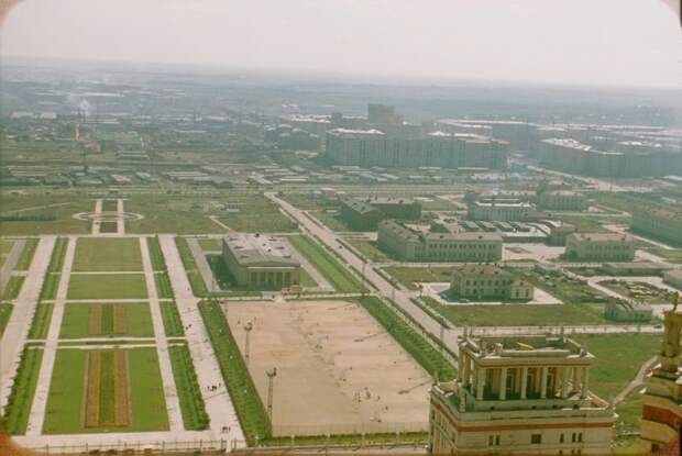 Москва, 1956 год фото, москва, Машина  времени, позитив