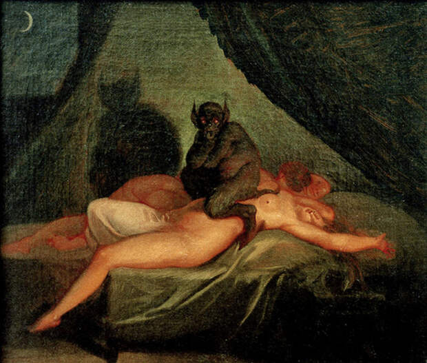 В мифологии басков за сонный паралич отвечает специальный персонаж — Ингума. Он пробирается по ночам в дома и сдавливает горло спящего.