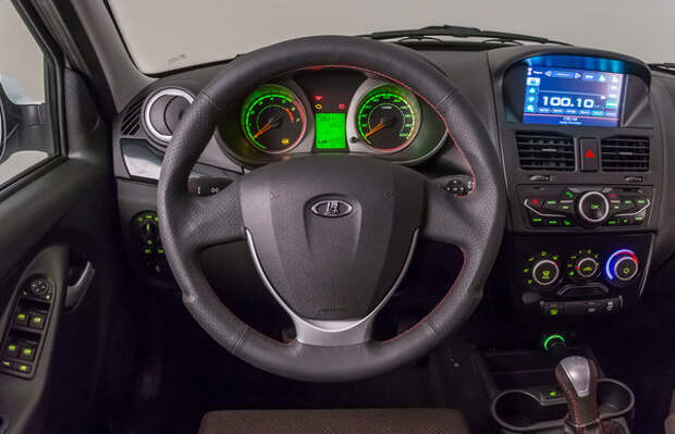 Увеличить Начались продажи «горячей» Lada Kalina - Фото 3