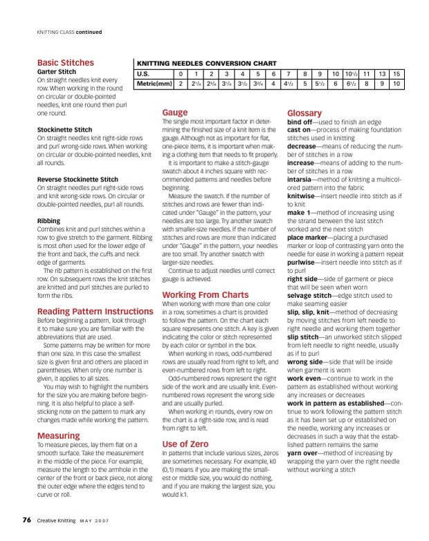 Creativ knitting №5 2007 - 紫苏 - 紫苏的博客