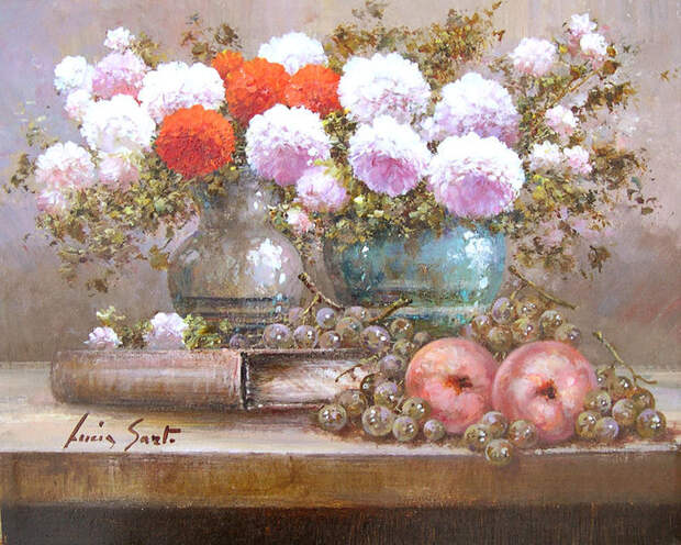Lucia Sarto 1950 | Italian Romantic Impressionist painter