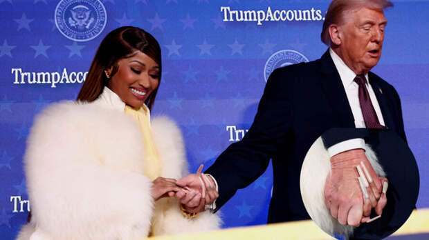 «Мой очаровательный президент»: Ники Минаж получила «золотую карту» от Трампа