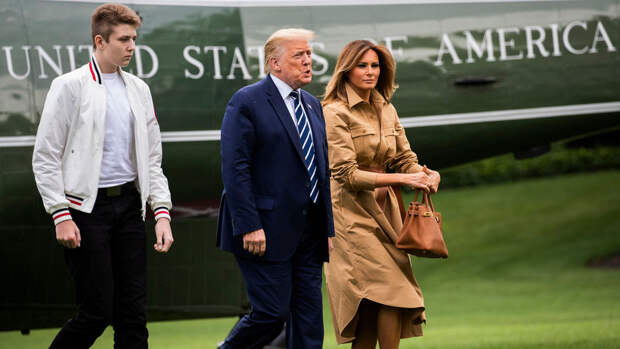 CBS: полицейские задержали мужчину, угрожавшего отрезать голову сыну Трампа