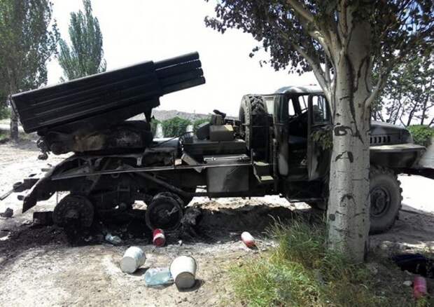 Почти 70 единиц военной техники украинских войск стали трофеями ополченцев