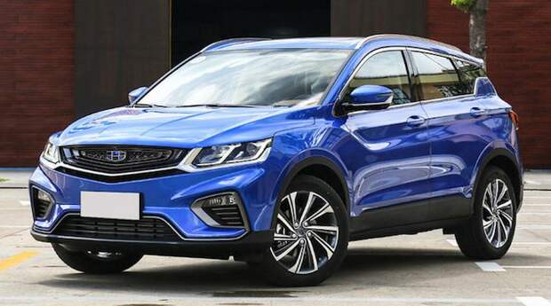 Кроссовер Geely Coolray в России будет дороже, чем в Беларуси