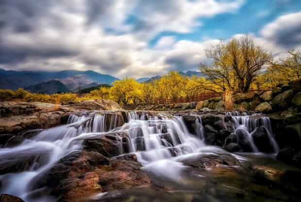 Фотография Spring waterfall автор Jaewoon U на 500px