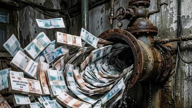 Деньги минобороны «вымыло в трубу»