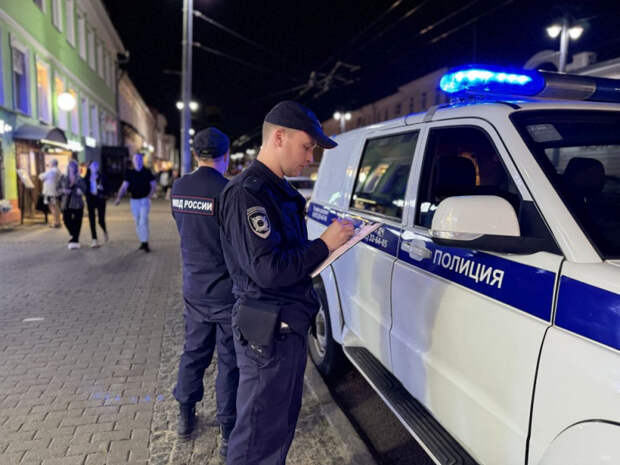 Во Владимире полиция провела ночной рейд по центру города