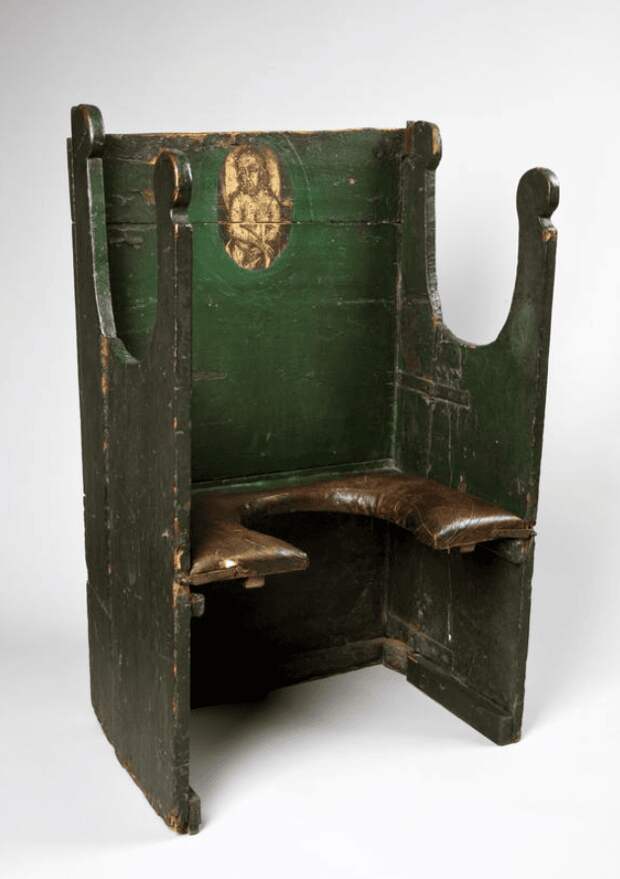 Складной родильный стул, 1701-1830 годы