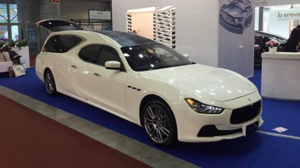 Катафалк Maserati для желающих отправиться в последний путь с шиком