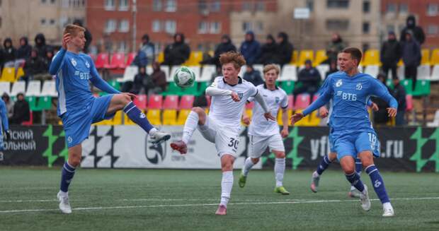 Молодёжка ФК «Пари НН» уступила дома столичным динамовцам