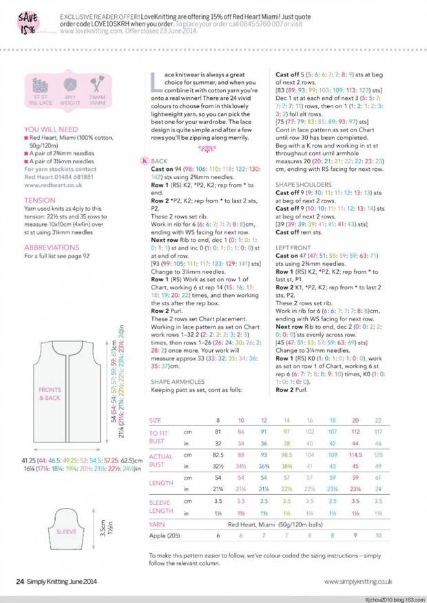 Simply Knitting №121 2014 - 紫苏 - 紫苏的博客 Simply Knitting №121 2014 - 紫苏 - 紫苏的博客