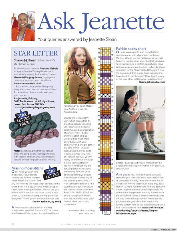 Knitting Magazine - May 2014 - 紫苏 - 紫苏的博客 Knitting Magazine - May 2014 - 紫苏 - 紫苏的博客