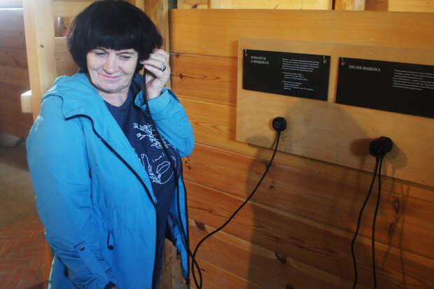 Слушают песни ямщика