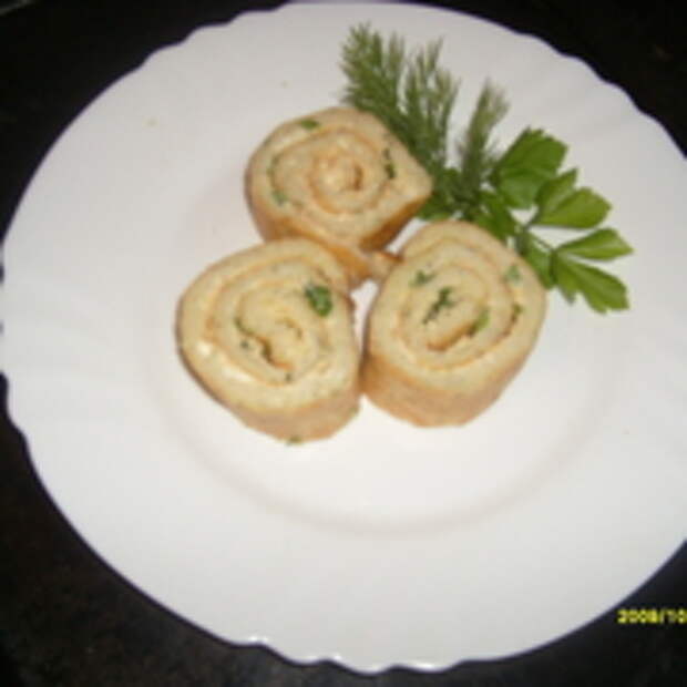 Рулет кабачковый Нежный .