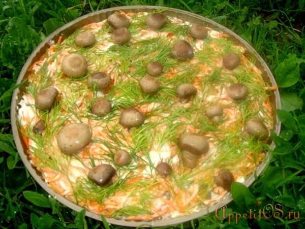 Салат Грибная поляна