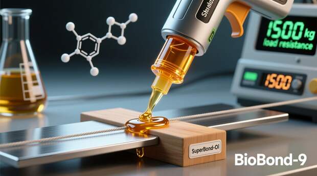 Отработанное растительное масло стало основой для мощного суперклея