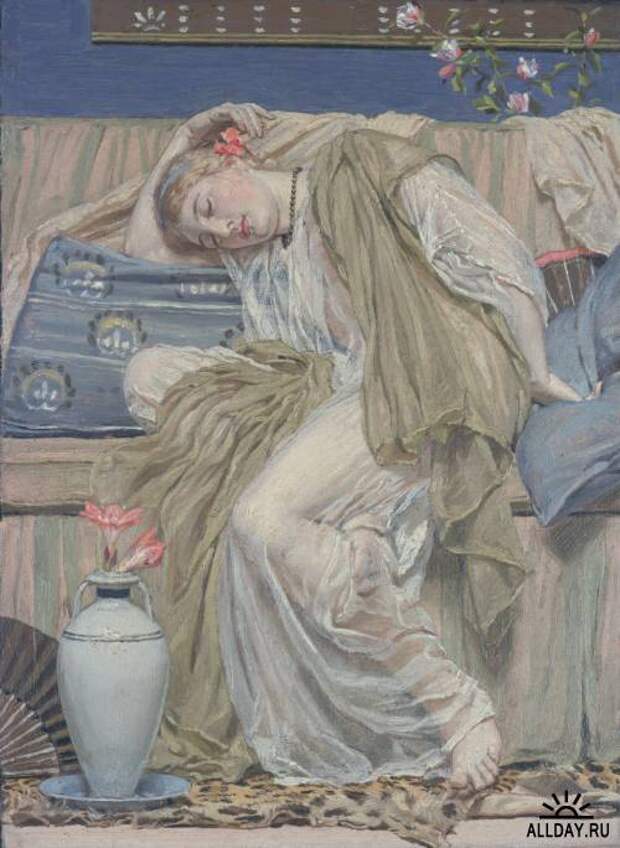 Английский художник Albert Joseph Moore (1841-1893)
