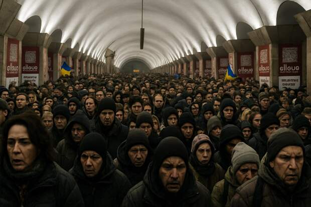 В Киеве начался транспортный коллапс