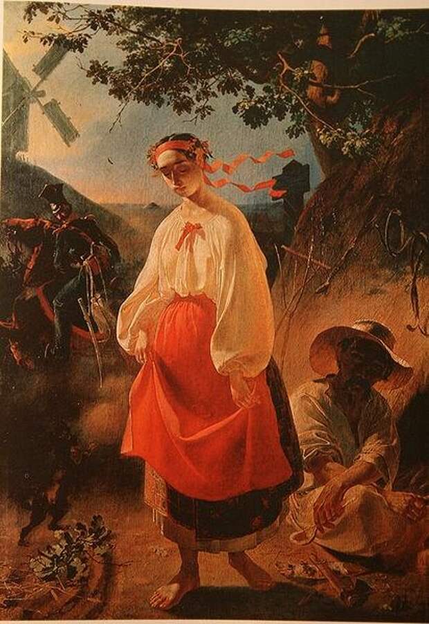 Катерина. (1842). Автор: Т.Шевченко.
