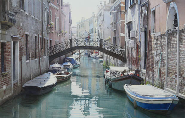 Un pont pour un rendez-vous а Venise