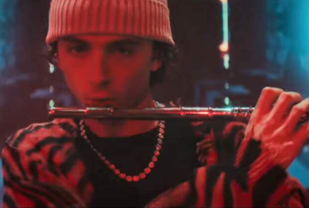 SNL: Timothée Chalamet Shares Love for 'Weird Little Flutes' in New Music Video With Kid Cudi, Pete Davidson