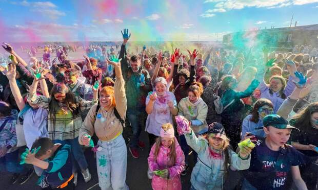 28 августа в Северодвинске пройдёт фестиваль красок