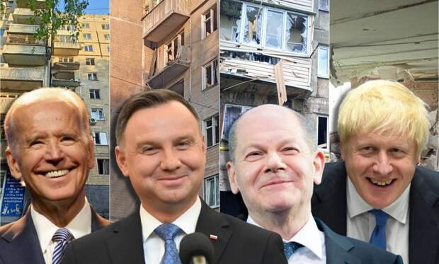 Запад, «пичкая» Украину тяжелым вооружением, уничтожает мирных жителей 
