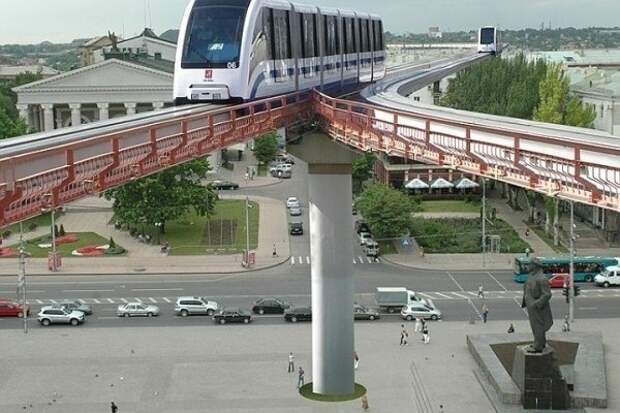 **В Донецке может появиться надземное метро**         "Строительство...