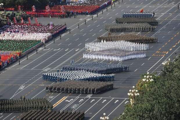 Военный парад в КНР парад, китай