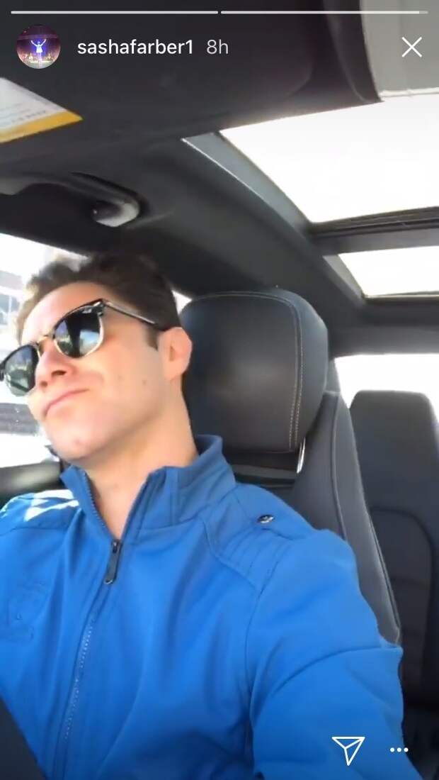Sasha Farber singing Ed Sheeran in Car