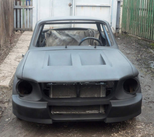 Автоумельц-энтузиаст своими руками переделал «Запорожец» под Ford Mustang (34 фото) Уникальный ЗАЗ 968 «Запорожец»
