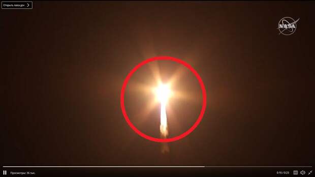В Сети появилось видео запуска Antares с Cygnus на МКС