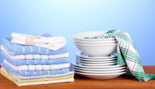 Как спасти ваши кухонные полотенца