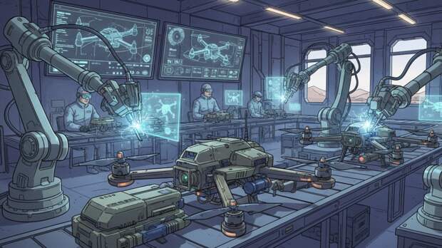 SHOT сообщил об уничтожении производства дронов ВСУ в Полтаве
