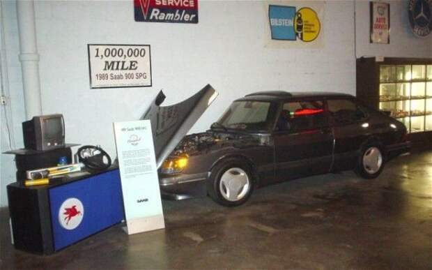 Saab 900 SPG, который попал в автомобильный музей. Saab 900 SPG который попал в автомобильный музей