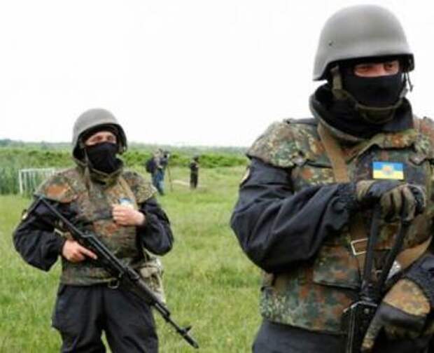 военнослужащие украинской армии