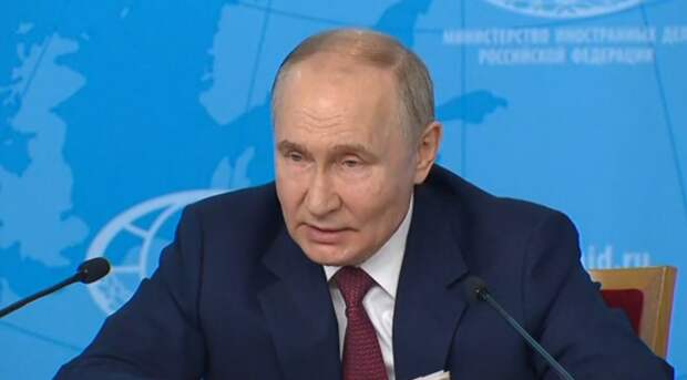 Путин предложил создание новой системы безопасности в Евразии без внешних сил
