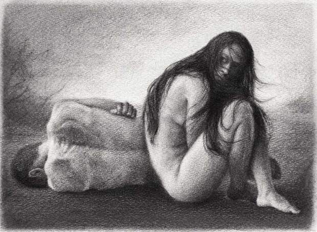 Мексиканский художник. David Alvarez 9 Wonderful
